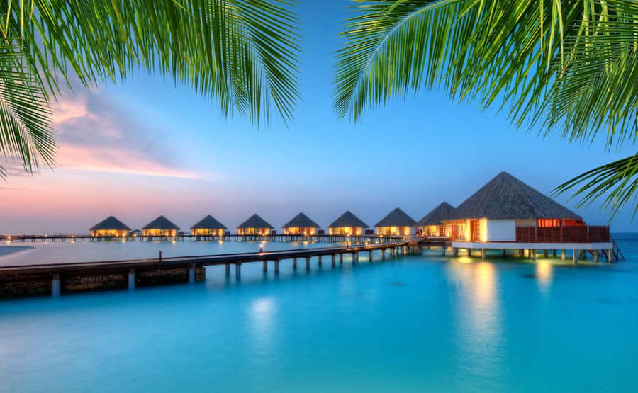 Maldives Island Dream Getaway Wallpaper