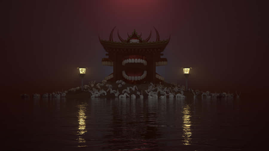 Malevolent Open Mouth [wallpaper] Wallpaper