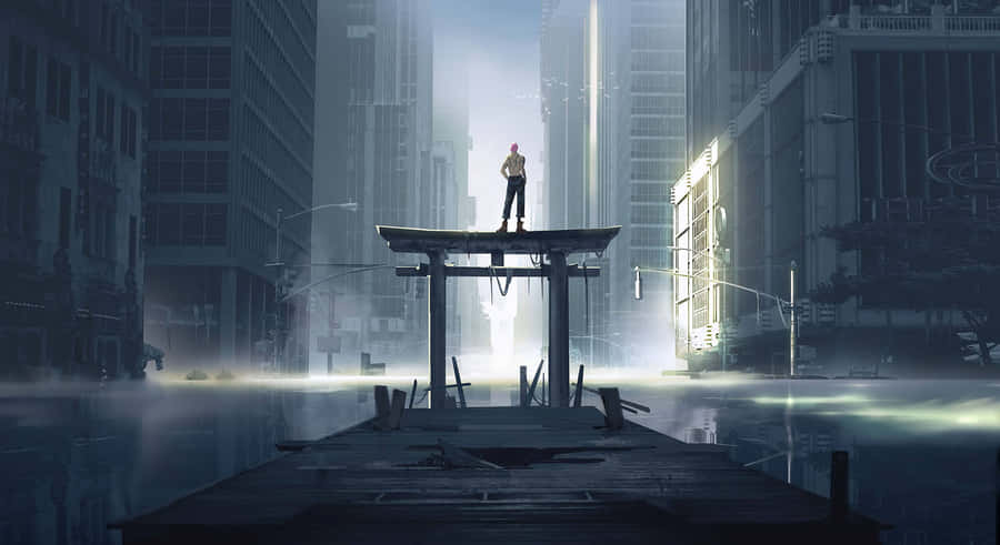 Man On Malevolent Shrine [wallpaper] Wallpaper