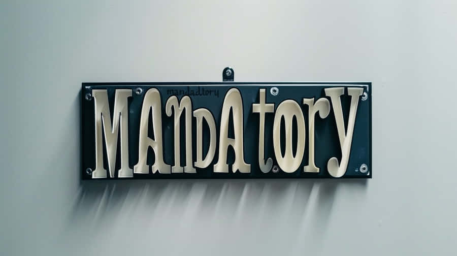 Mandatory Signon Wall Wallpaper