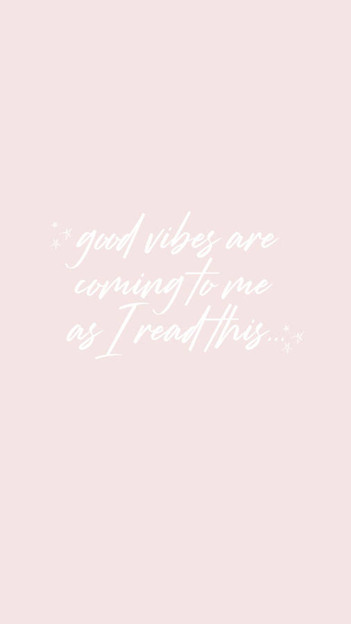 Manifesting Positive Energy In Life Wallpaper