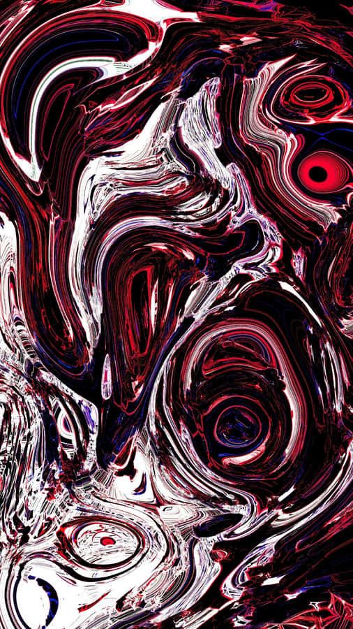 Marbleized Abstract Art Wallpaper