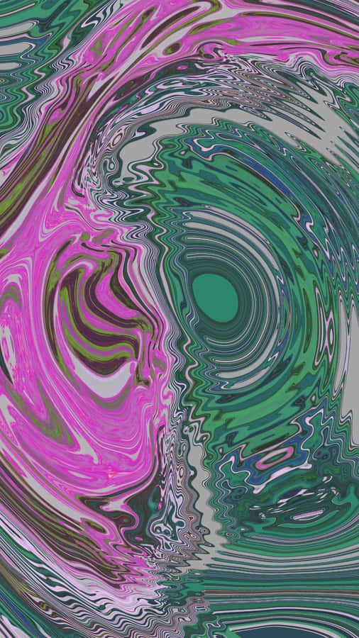 Marbleized Abstract Swirl Wallpaper