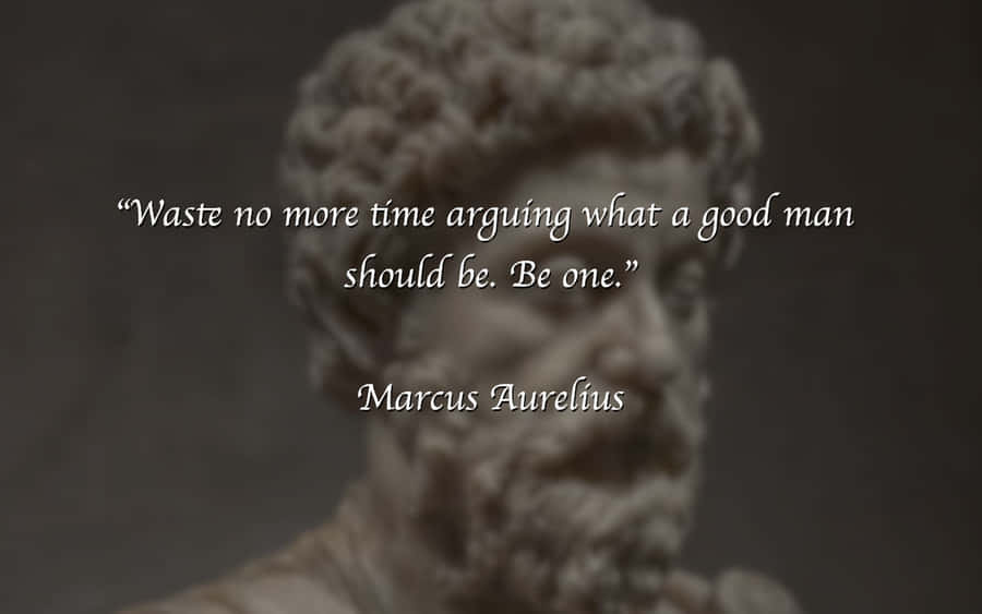 Marcus Aurelius Quote Wallpaper