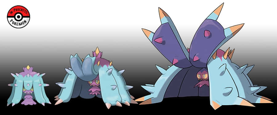 Mareanie And Toxapex Evolution Forms Wallpaper