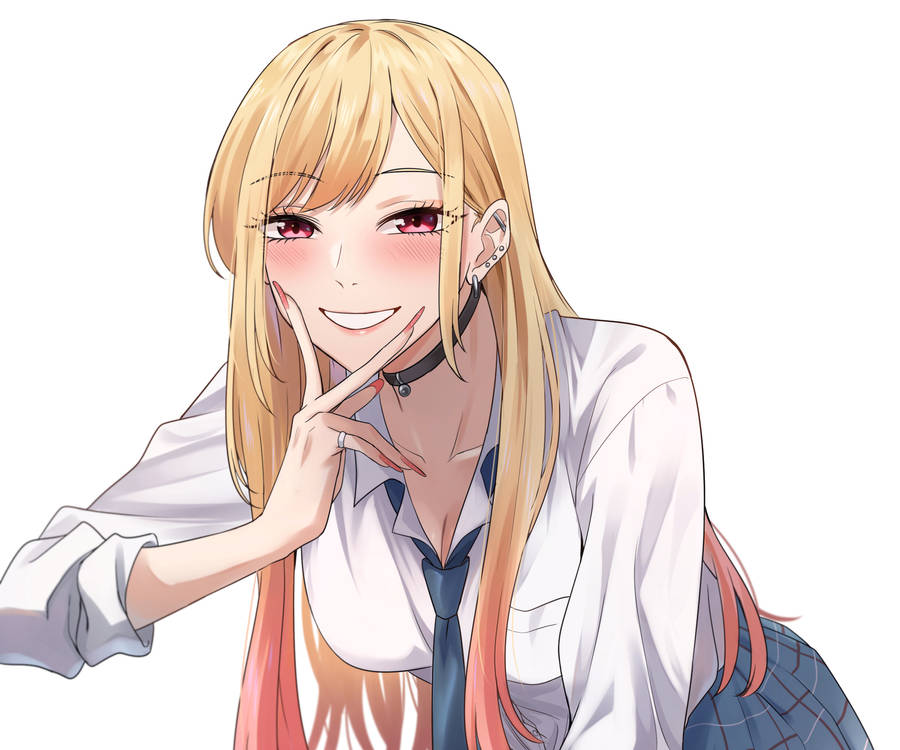 Marin Kitagawa School Uniform Wallpaper