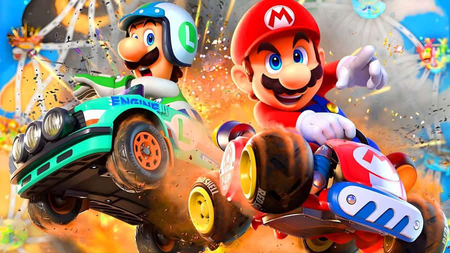Mario Kart Racing Adventure Wallpaper