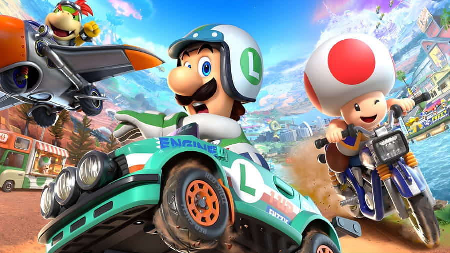 Mario Kart World Adventure Wallpaper