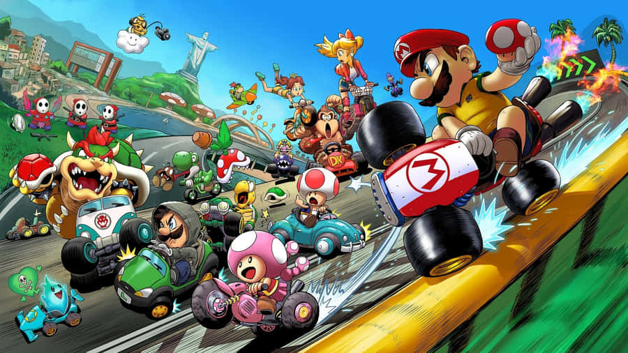 Mario Kart World Championship Wallpaper