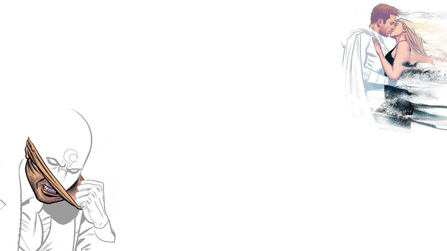 Marlene And Moon Knight Wallpaper
