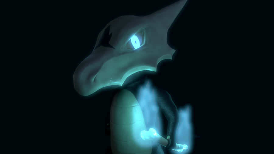 Marowak With Glowing Eyes Wallpaper