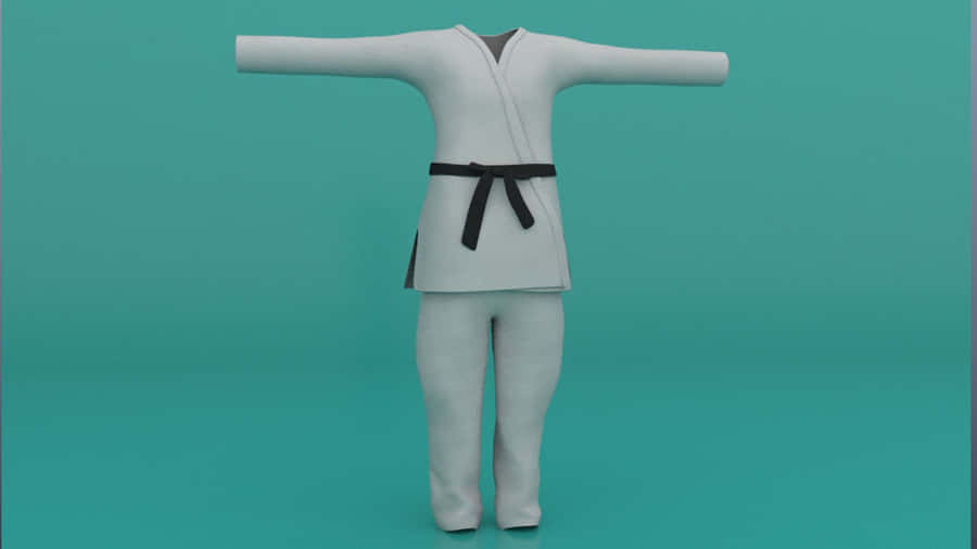 Martial Arts Master In A Traditional Uniform Wallpaper