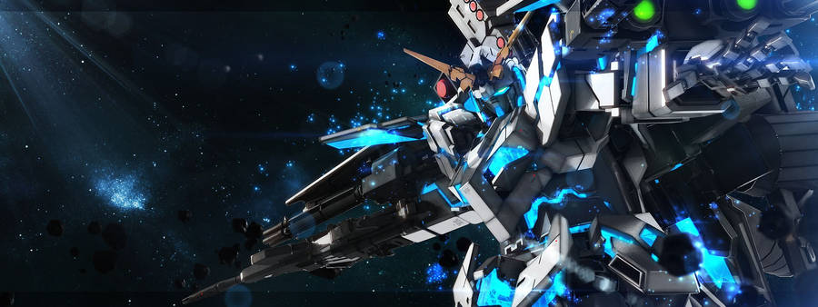 Marvel At The Magnificence Of The Unicorn Gundam Wallpaper