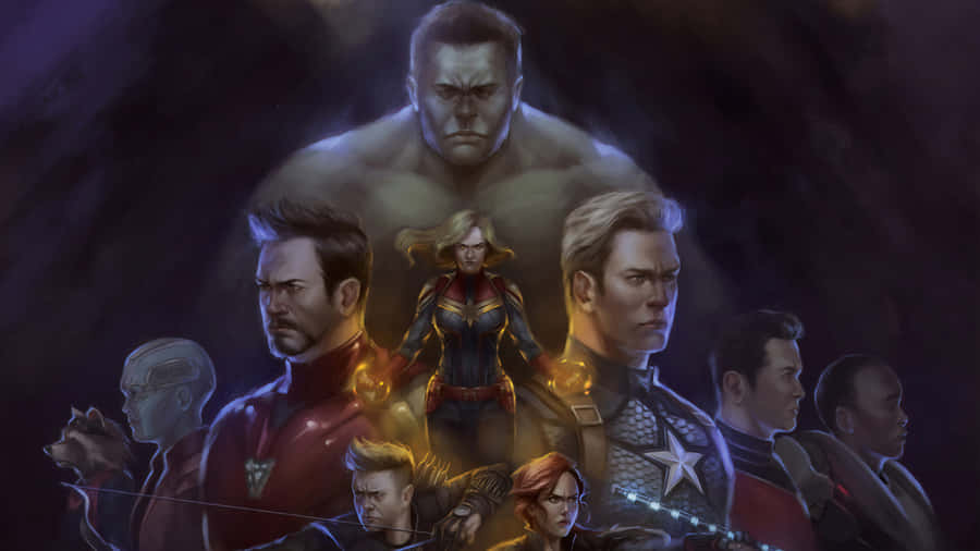 Marvel Avengers Assemble4 K Artwork Wallpaper