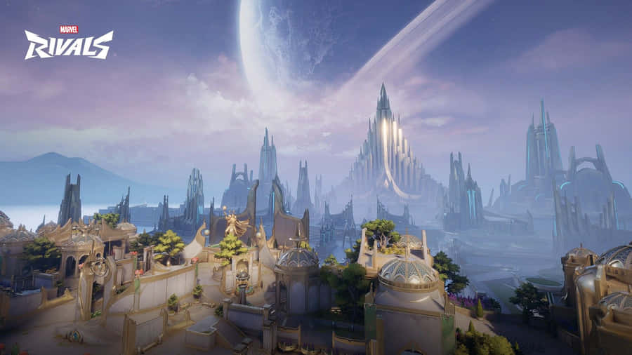 Marvel Rivals Cosmic Battle Arena Wallpaper