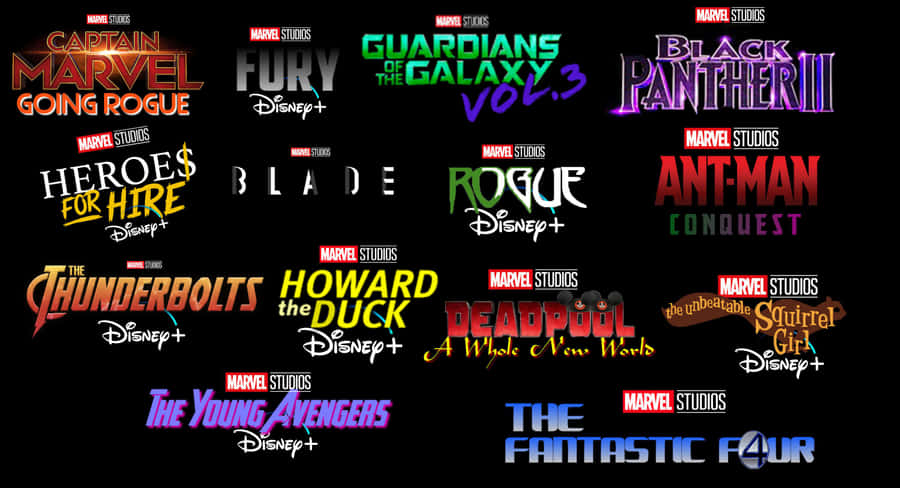 Marvel's Epic Lineup Of Superheroes In Mcu Phase 3 Wallpaper