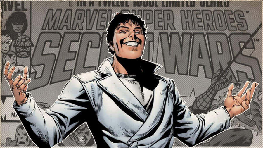 Marvel Secret Wars Beyonder Comic Panel Wallpaper