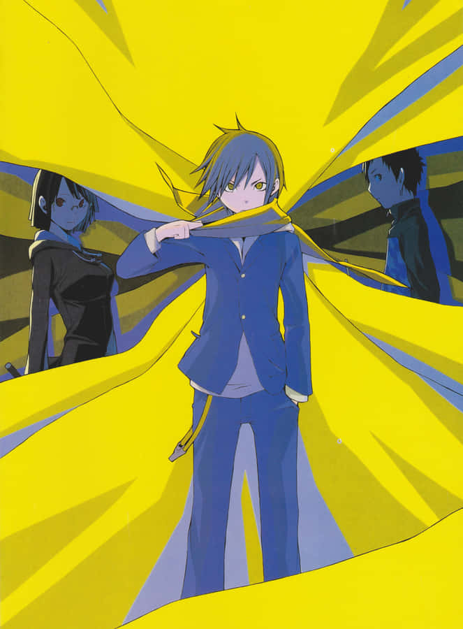 Masaomi Kida Striking A Pose In Casual Clothing Wallpaper