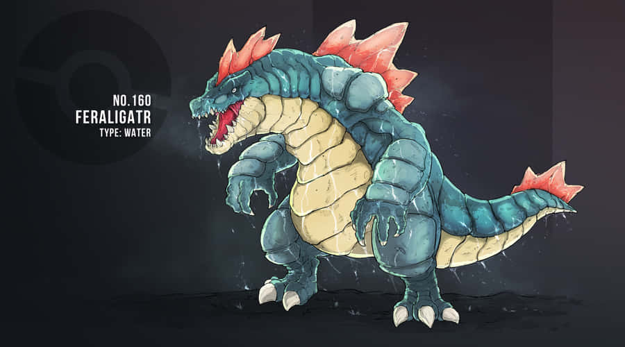 Massive Feraligatr Wallpaper