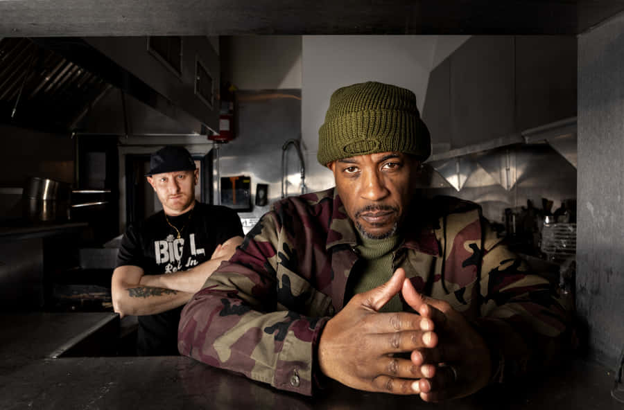 Masta Ace Kitchen Portrait Wallpaper