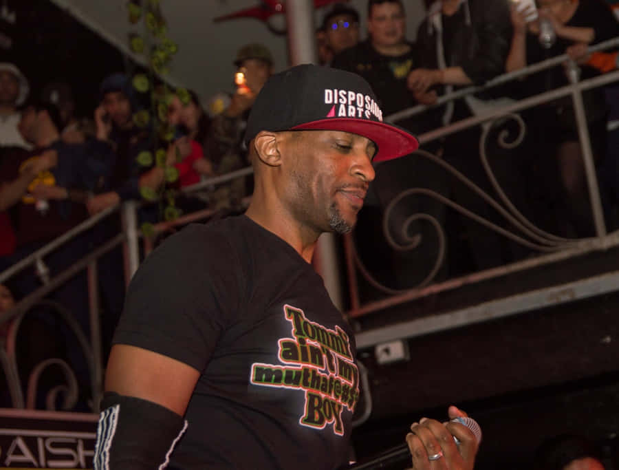 Masta Ace Performing Live Wallpaper