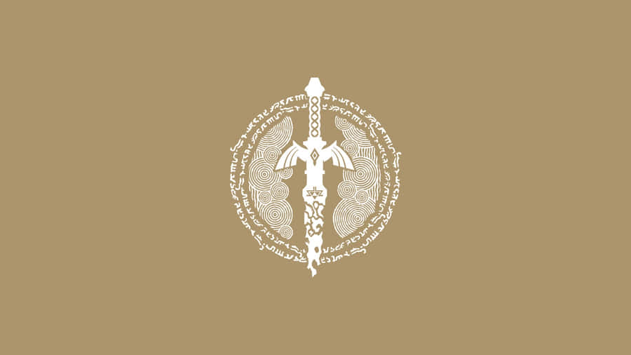 Master Sword Emblem Design Wallpaper