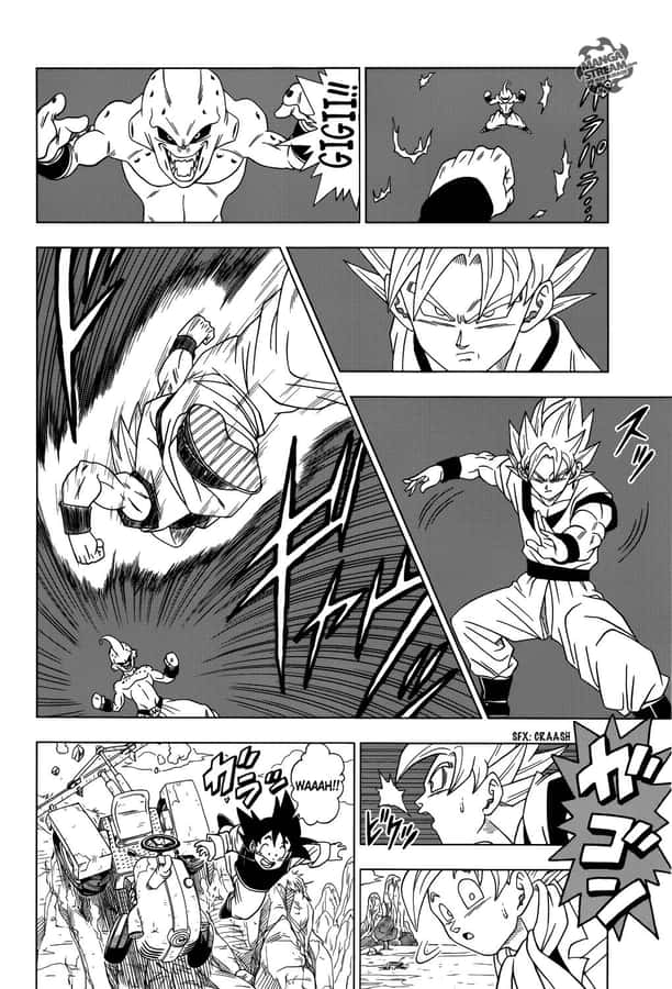 Mastering New Levels Of Power With Vegeta And Goku In The Dragon Ball Super Manga! Wallpaper