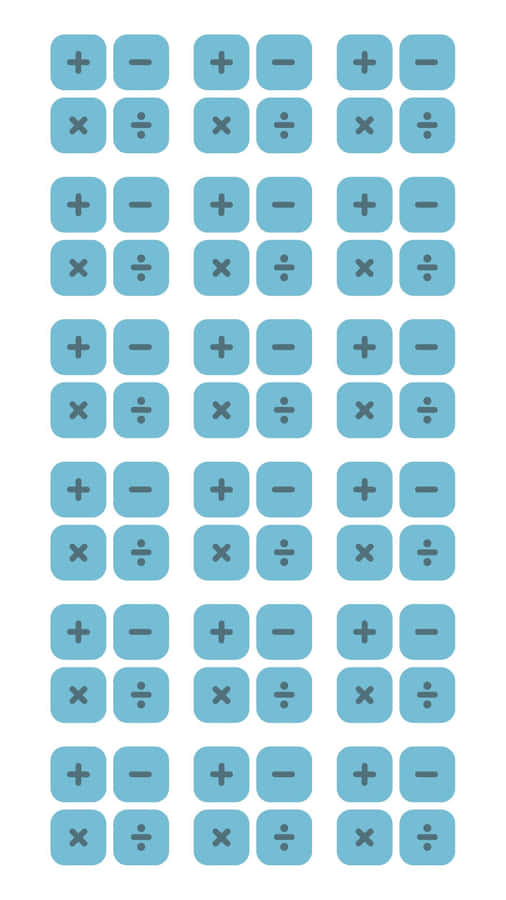 Mathematical Operations Pattern Wallpaper