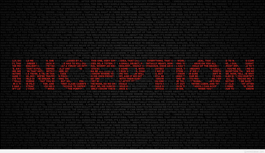 Matrix Code Movie Quote Collage Wallpaper