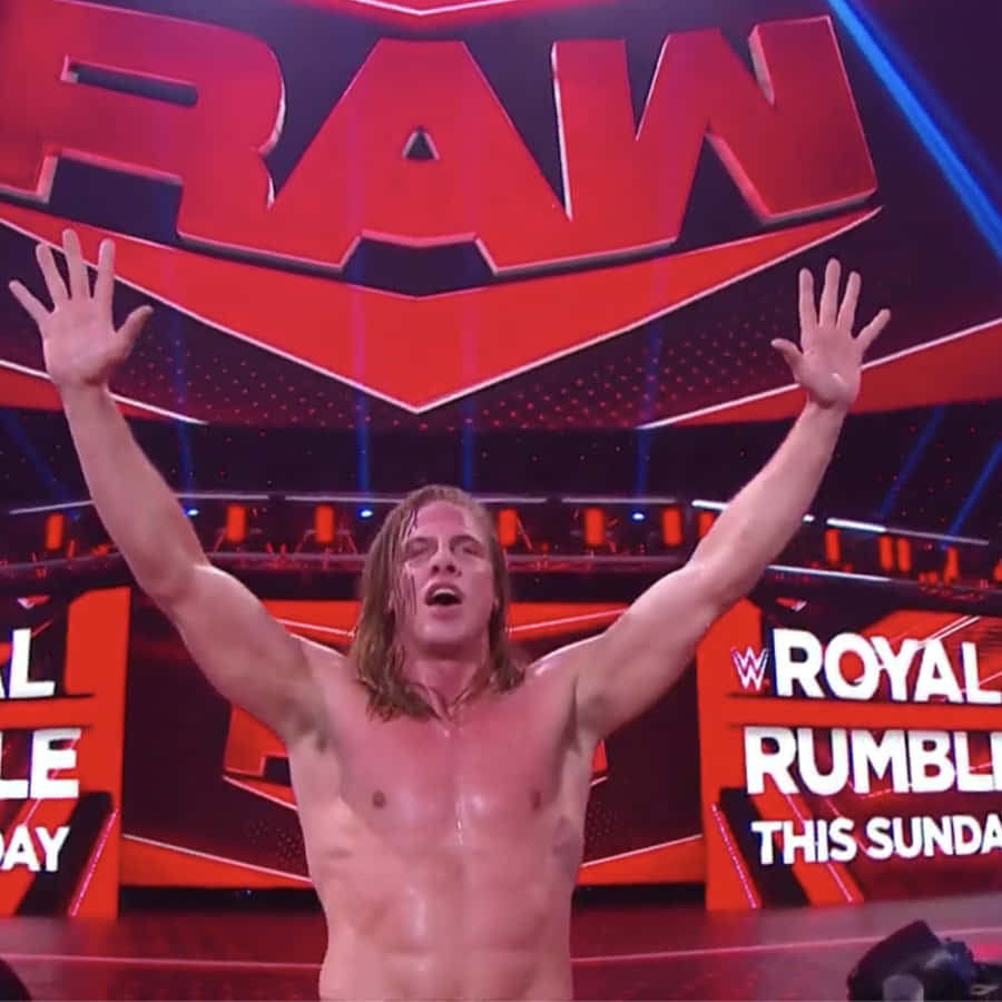Matt Riddle Raw Wrestling Superstar Wallpaper