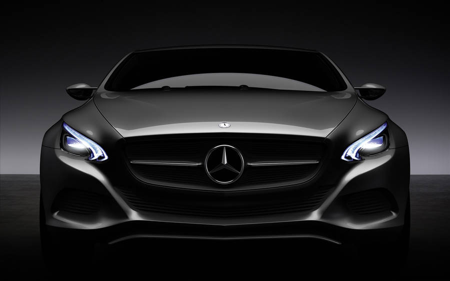 Matte Black Mercedes Desktop Wallpaper