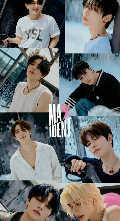 Maxident Kpop Group Photoshoot Wallpaper