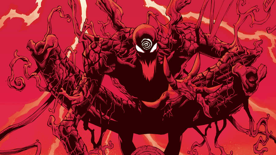 Maximum Carnage - Epic Spider-man Battle Scene Wallpaper