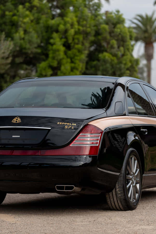 Maybach Zeppelin57 S Rear View Wallpaper