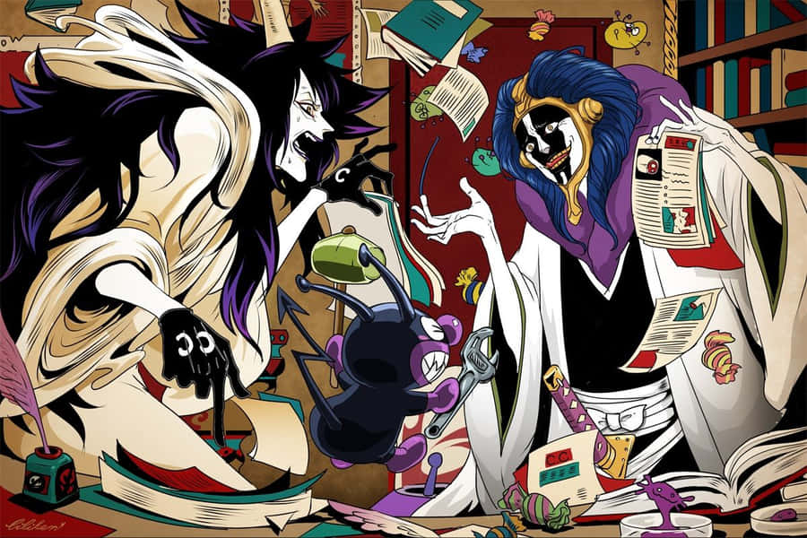 Mayuri Kurotsuchi - Bleach's Head Of The 12th Division Of The Gotei 13 Wallpaper