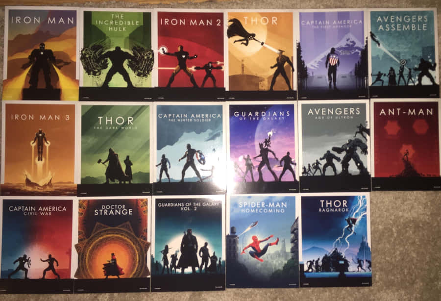 Mcu Phase Three: Marvel Heroes Assemble Wallpaper