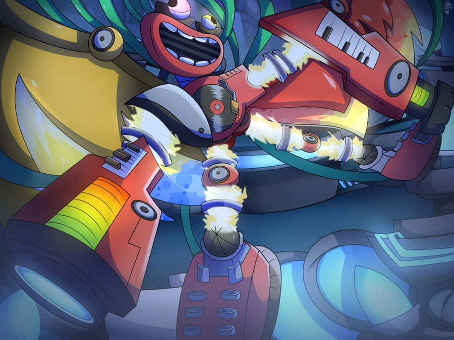 Mecha Monsters Musical Battle Wallpaper