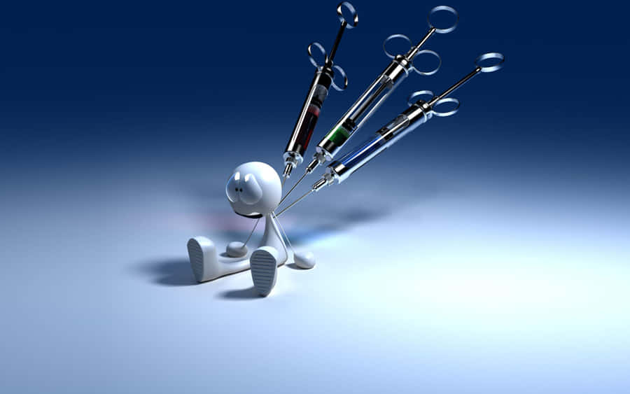 Medical Procedure Anxiety Concept Wallpaper