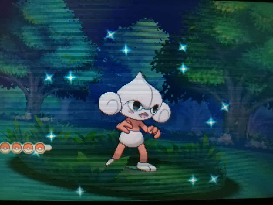 Meditite Pixel Art Wallpaper