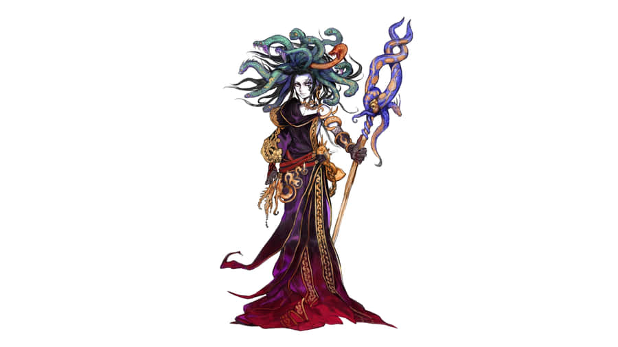 Medusa Fantasy Artwork Wallpaper
