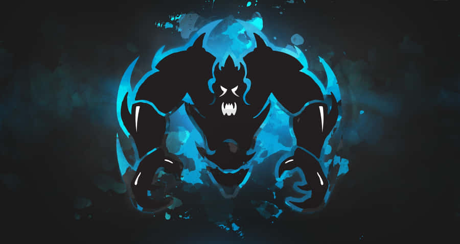 Meet Cool Monster - A Trendy Artwork With A Unique Flair Wallpaper