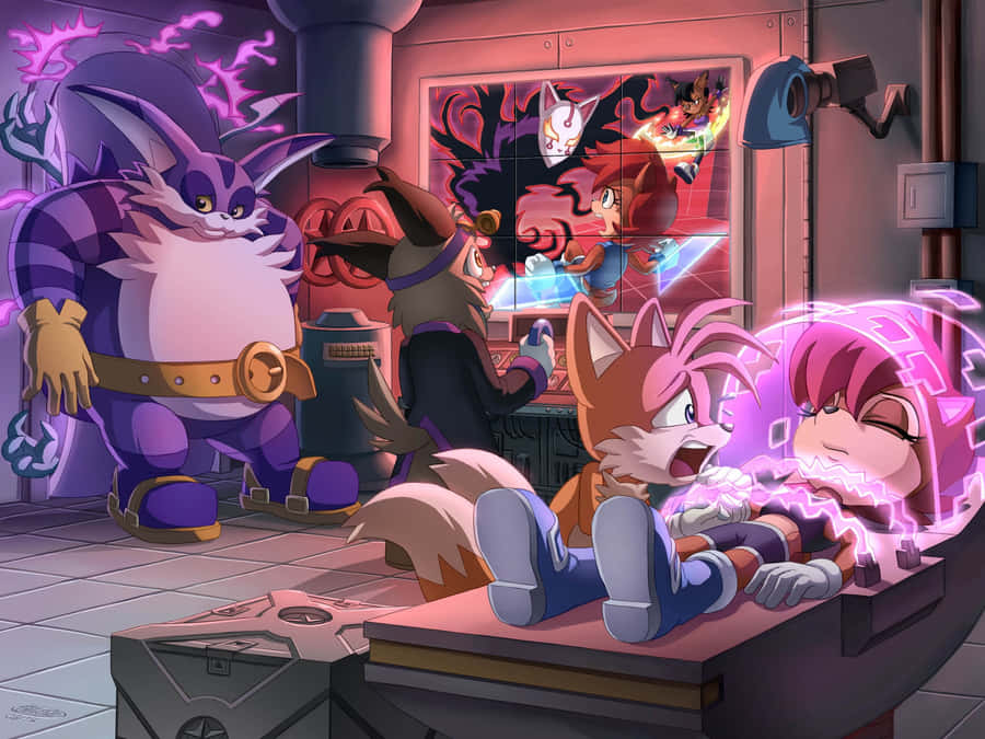 Meet Your Favorite Sonic Characters Wallpaper