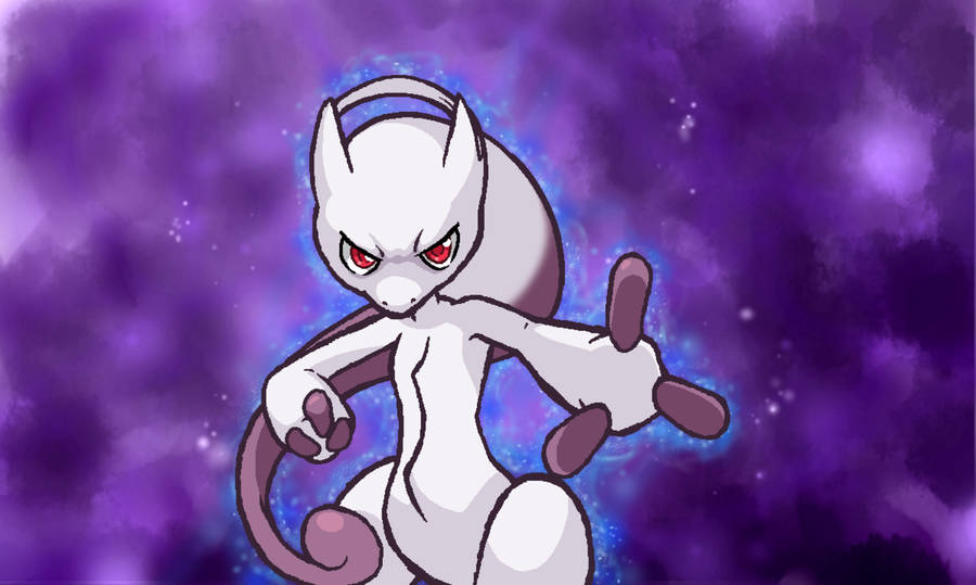 Mega Mewtwo Y Fanart Wallpaper