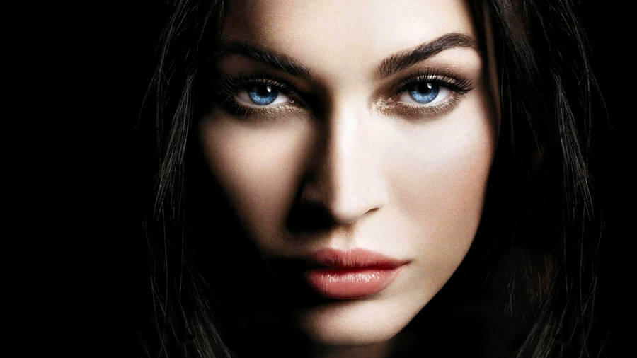 Megan Fox's Face Wallpaper
