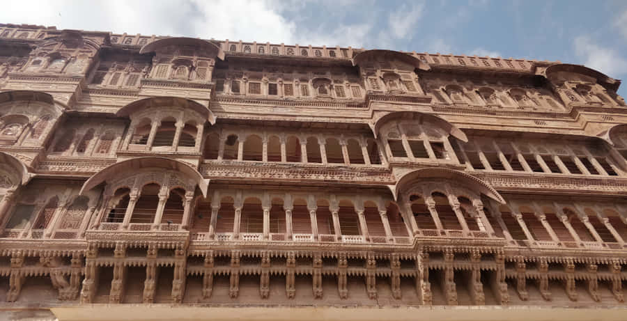 Mehrangarh Fort Tall Building Wallpaper