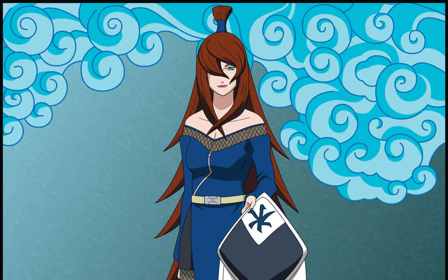 Mei Terumi Exuding Power In All Her Glory Wallpaper