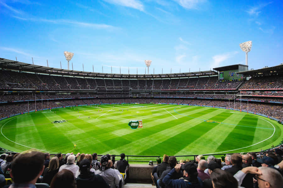 Melbourne Cricket Ground Match Day Wallpaper