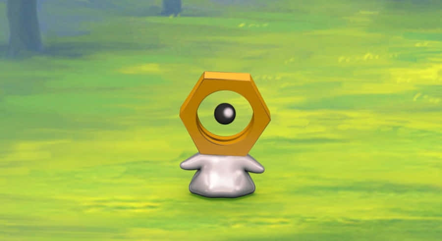 Meltan Standing On The Grass Wallpaper