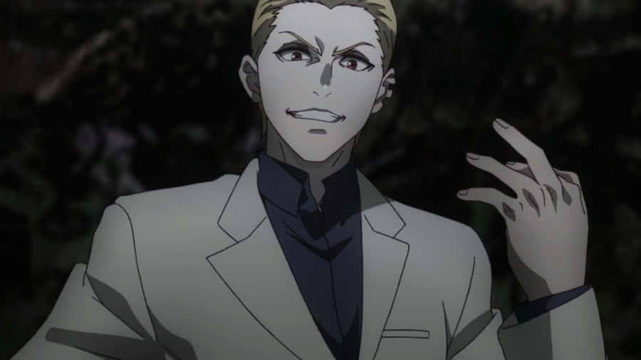 Members Of Aogiri Tree Standing Together In An Abandoned Warehouse Wallpaper