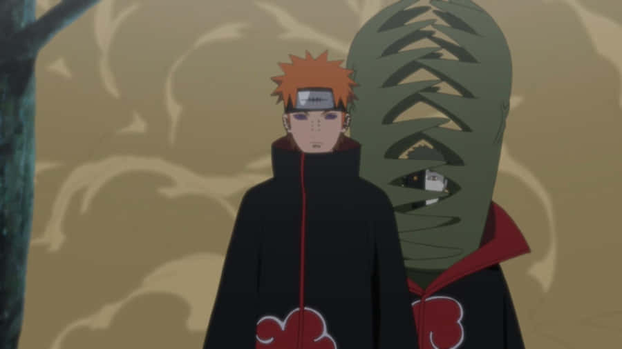 Menacing Black Zetsu - Naruto Series Villain Wallpaper Wallpaper